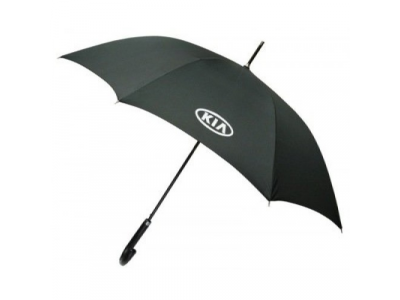 Полуавтоматический зонт-трость Kia Stick Umbrella Black от KIA Полуавтоматический зонт-трость Kia Stick Umbrella Black