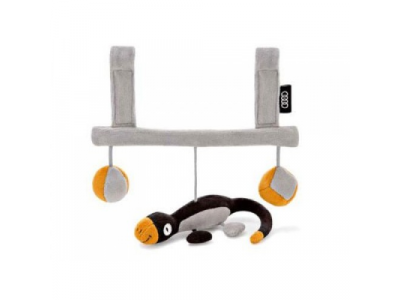 Навесные детские игрушки Audi Gecko Baby toy chain, артикул 4L0084241 от VAG Навесные детские игрушки Audi Gecko Baby toy chain, артикул 4L0084241
