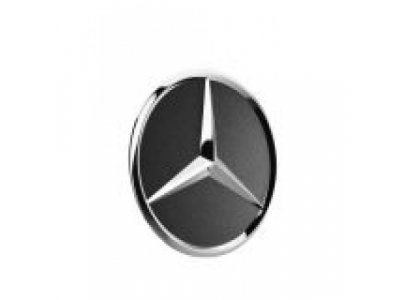 Колпачок ступицы колеса Mercedes цвета Серые Гималаи с хромированным логотипом, Hub caps, himalayas grey with chrome star, артикул A22040001257756