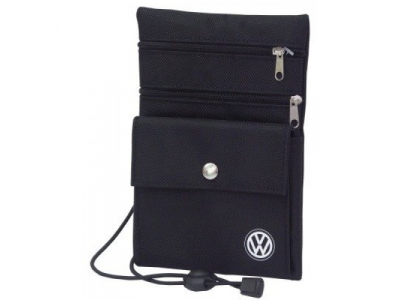 Нагрудный кошелек Volkswagen Logo Chest Wallet, Black от VAG Нагрудный кошелек Volkswagen Logo Chest Wallet, Black