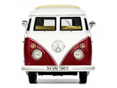 Модель автомобиля Volkswagen T1 Samba Van, Scale 1:43, Red/Cream, артикул 231099300EY3D