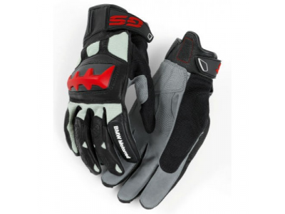 Мотоперчатки BMW Motorrad Rallye Glove, Unisex, Black/Red