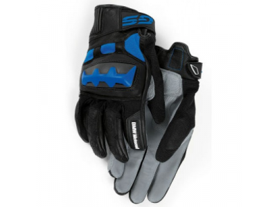 Мотоперчатки BMW Motorrad Rallye Glove, Unisex, Black/Blue