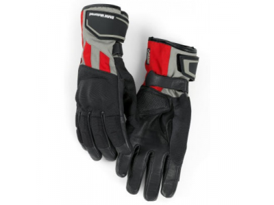 Женские мотоперчатки BMW Motorrad GS Dry Glove, Ladies, Black/Grey/Red
