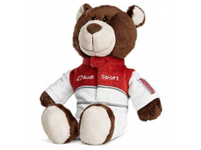 Плюшевый медведь-автогонщик Audi Sport Motorsport Bear