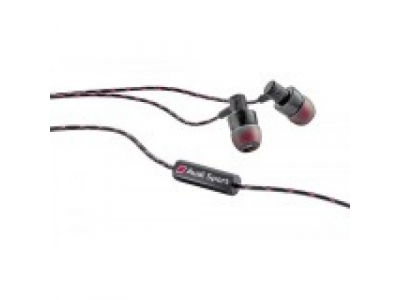 Наушники петельки Audi Sport In Ear Plugs, Black/Red