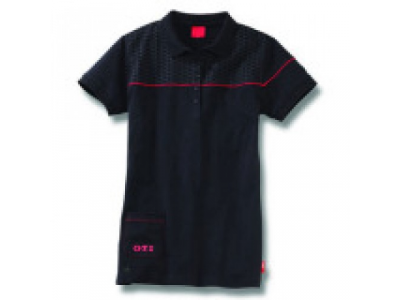 Женская рубашка поло Volkswagen Ladies Polo Shirt GTI, White, артикул 6R3084240A041 от VAG Женская рубашка поло Volkswagen Ladies Polo Shirt GTI, White, артикул 6R3084240A041