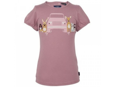 Футболка для девочек Land Rover Girls Graphic T-shirt, Duski Pink от Land Rover Футболка для девочек Land Rover Girls Graphic T-shirt, Duski Pink
