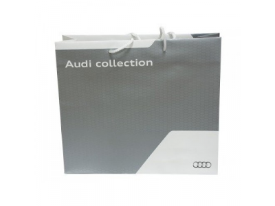 Бумажный подарочный пакет Audi Collection Paper bag, Size S, артикул 7281100101