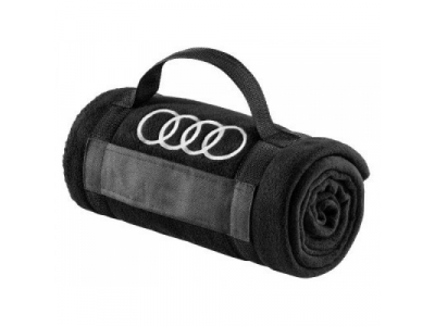 Флисовый плед Audi Fleece Blanket, Black от VAG Флисовый плед Audi Fleece Blanket, Black