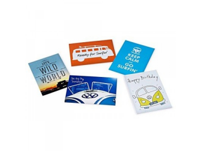 Набор почтовых открыток Volkswagen T1 Bulli Postcards Set, артикул 211087703