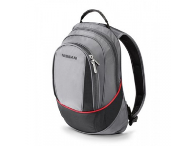 Рюкзак Nissan Compact Backpack, Grey-Black, артикул 999SR23660