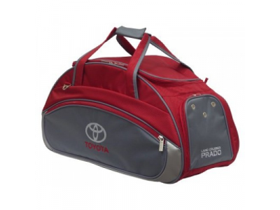 Сумка Toyota Land Cruiser Prado, Red-Grey, артикул 01100999 от Toyota Сумка Toyota Land Cruiser Prado, Red-Grey, артикул 01100999