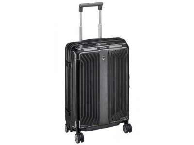 Чемодан для ручной клади Mercedes-Benz Suitcase, Lite Cube, Spinner 55, Black, by Samsonite