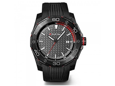 Наручные часы Audi Sport Watch, black/black, артикул 3101600800 от VAG Наручные часы Audi Sport Watch, black/black, артикул 3101600800
