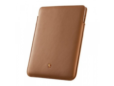 Кожаный чехол для iPad 2,3 Porsche Case for iPad 2 and 3, Cognac, артикул WAP0300120E