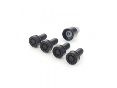 Секретки на колеса Mercedes Rim Locks Black, артикул A0019901607