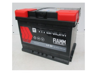 Аккумулятор 6ст - 60 (Fiamm) серия Titanium Black - оп от FIAMM Аккумулятор 6ст - 60 (Fiamm) серия Titanium Black - оп