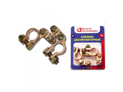 Клеммы General Technologies для аккумулятора GT-M060012 (цинк) 10/100 от GENERAL TECHNOLOGIES Клеммы General Technologies для аккумулятора GT-M060012 (цинк) 10/100
