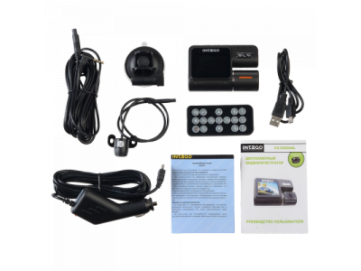 Видеорегистратор VX-305DUAL Выносная камера от INTEGO Видеорегистратор VX-305DUAL Выносная камера