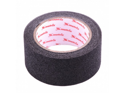 Лента клейкая противоскользящая, черная 50 мм x 5 м Matrix от MATRIX Лента клейкая противоскользящая, черная 50 мм x 5 м Matrix