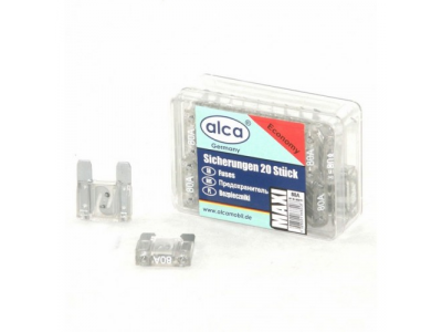 Предохранитель флажковый макси 80A в пластиковой коробке (20 шт)