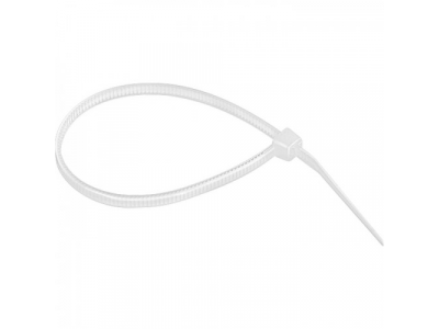 Хомуты, 300 х 3,6 мм, пластиковые, белые, 100 шт.// СИБРТЕХ от СИБРТЕХ Хомуты, 300 х 3,6 мм, пластиковые, белые, 100 шт.// СИБРТЕХ