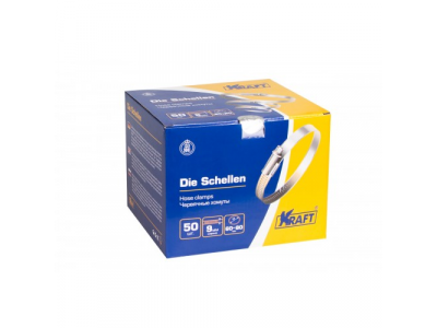 Хомут червячный 60-80 мм OBERKRAFT от KRAFT Хомут червячный 60-80 мм OBERKRAFT