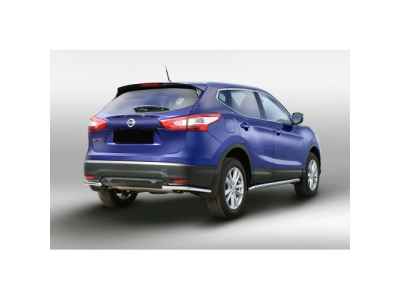 Защита задняя уголки d42,Nissan Qashqai 2014-, NQSH.76.5081 от SOUZ96 Защита задняя уголки d42,Nissan Qashqai 2014-, NQSH.76.5081