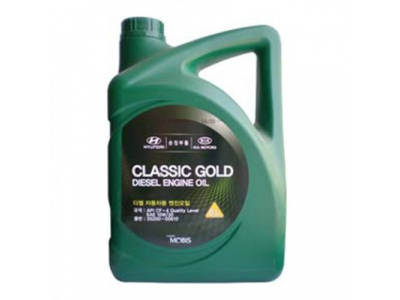 HYUNDAI 10W-30 CF-4 (6л) ClasGoldDies моторное масло от MOBIS HYUNDAI 10W-30 CF-4 (6л) ClasGoldDies моторное масло