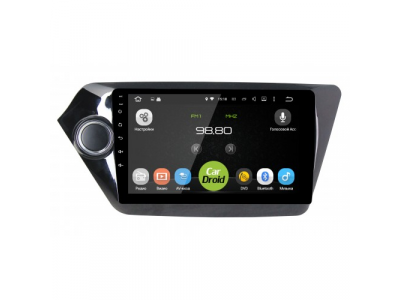 Штатная магнитола CarDroid RD-2314F для KIA RIO от ROXIMO Штатная магнитола CarDroid RD-2314F для KIA RIO