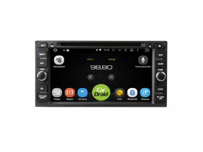 Штатная магнитола CarDroid RD-1101D для Toyota Универсальная DSP от ROXIMO Штатная магнитола CarDroid RD-1101D для Toyota Универсальная DSP