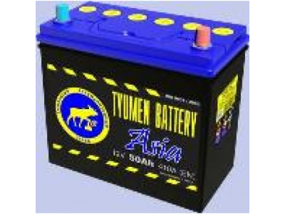 Аккумулятор 6ст - 50 (Тюмень) ASIA - оп