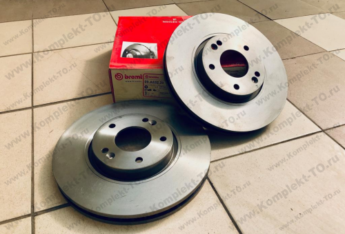 Диск передний тормозной Хендай i30 2012-2015 16 Диск передний тормозной Хендай i30 2012-2015 16