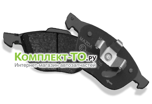 Колодки передние для MAZDA 3 BL BPYK3323ZC9C Колодки передние для MAZDA 3 BL BPYK3323ZC9C