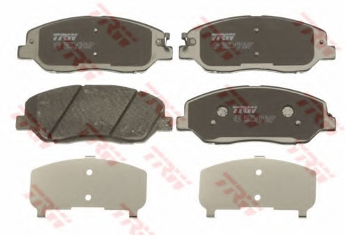 Колодки передние TRW для ХУНДАЙ SANTA FE 2013 GDB3418 Колодки передние TRW для ХУНДАЙ SANTA FE 2013 GDB3418