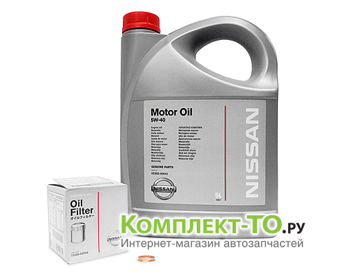 Комплект ТО-1 (15000км) NISSAN TIIDA (с 2007г) 1.8 бензин МКПП