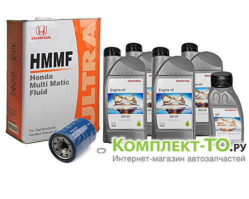 Комплект ТО-3 (45000 км)&nbsp;HONDA&nbsp;JAZZ&nbsp;(2011-2013)&nbsp;1.4 бензин&nbsp;CVT